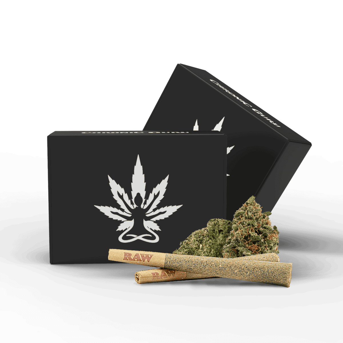 Chronic Guru high-tolerance flower and pre-roll sample pack